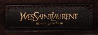 Yves Saint Laurent Rive Gauche, Green Ostrich Tote