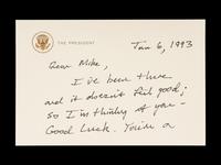 A Pair of George H.W. Bush Signed Letters to Mike Ditka Including One Written and Dated The Day Ditka Was Fired by Bears