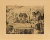James Ensor, (German, 1860-1949), Les Gendarmes, 1888