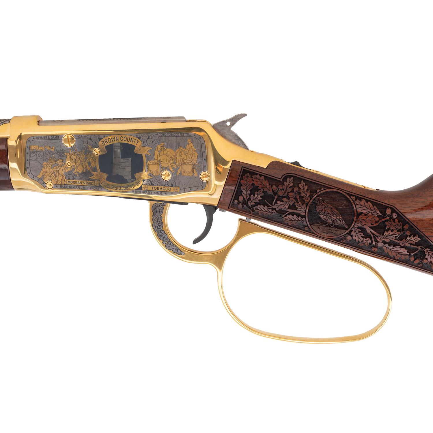 * Winchester Model 9410 Brown County Ohio Tribute Rifle