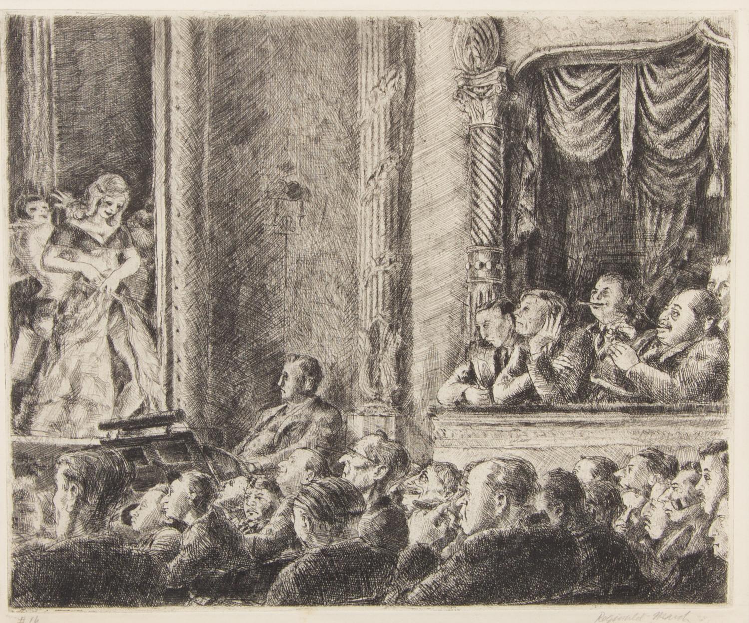 Reginald Marsh, (American, 1898-1954), Irving Place Burlesque, 1930