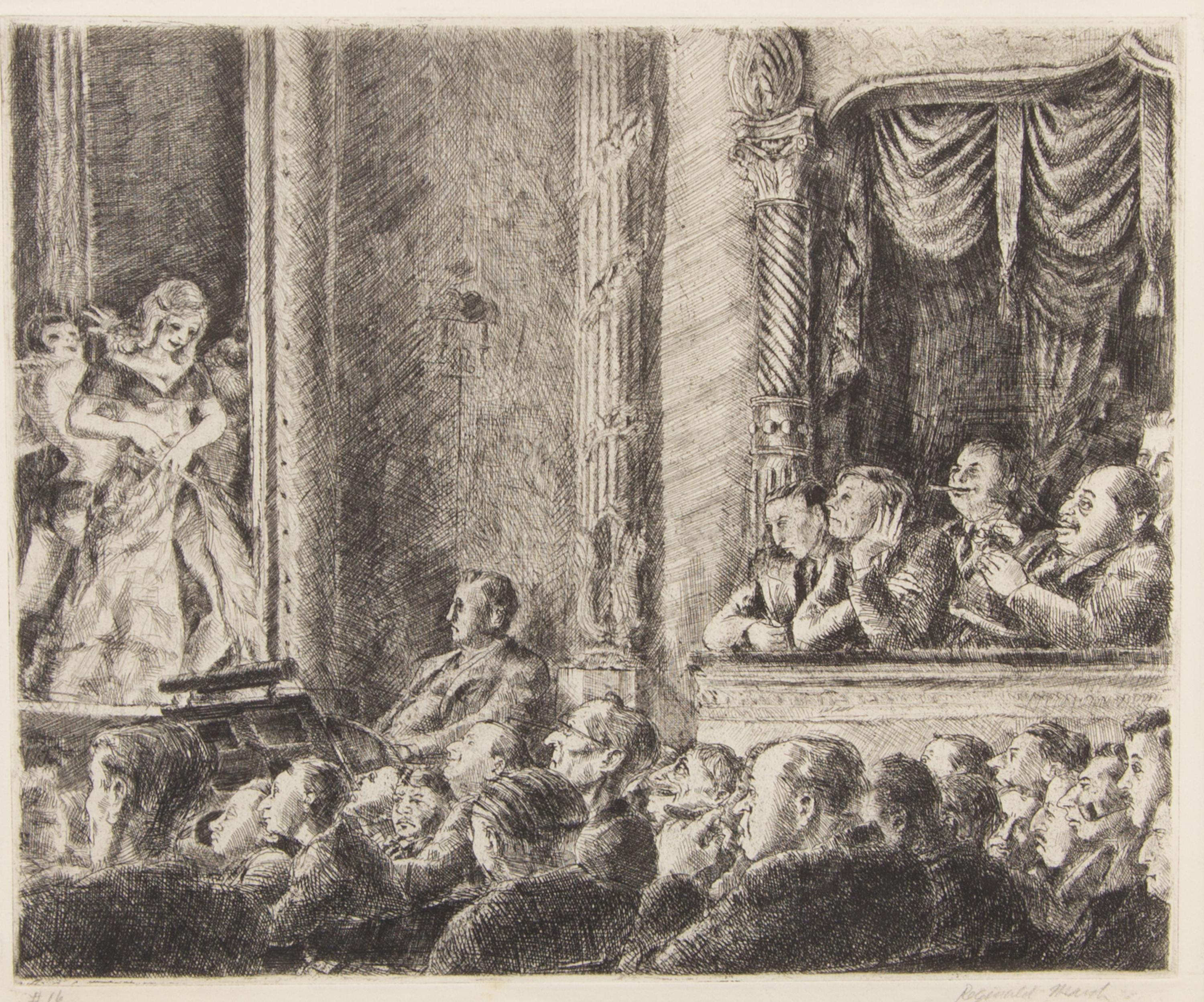 Reginald Marsh, (American, 1898-1954), Irving Place Burlesque, 1930