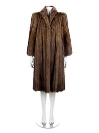 Yves Saint Laurent Fur Coat, 1970-80s