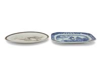Two Chinese Porcelain Plates