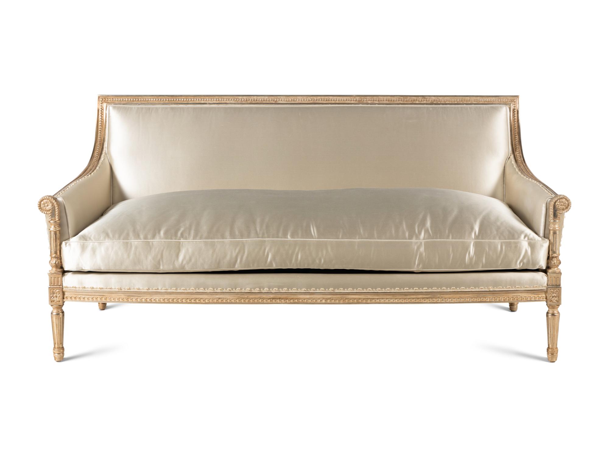 A Nancy Corzine Rateau Settee