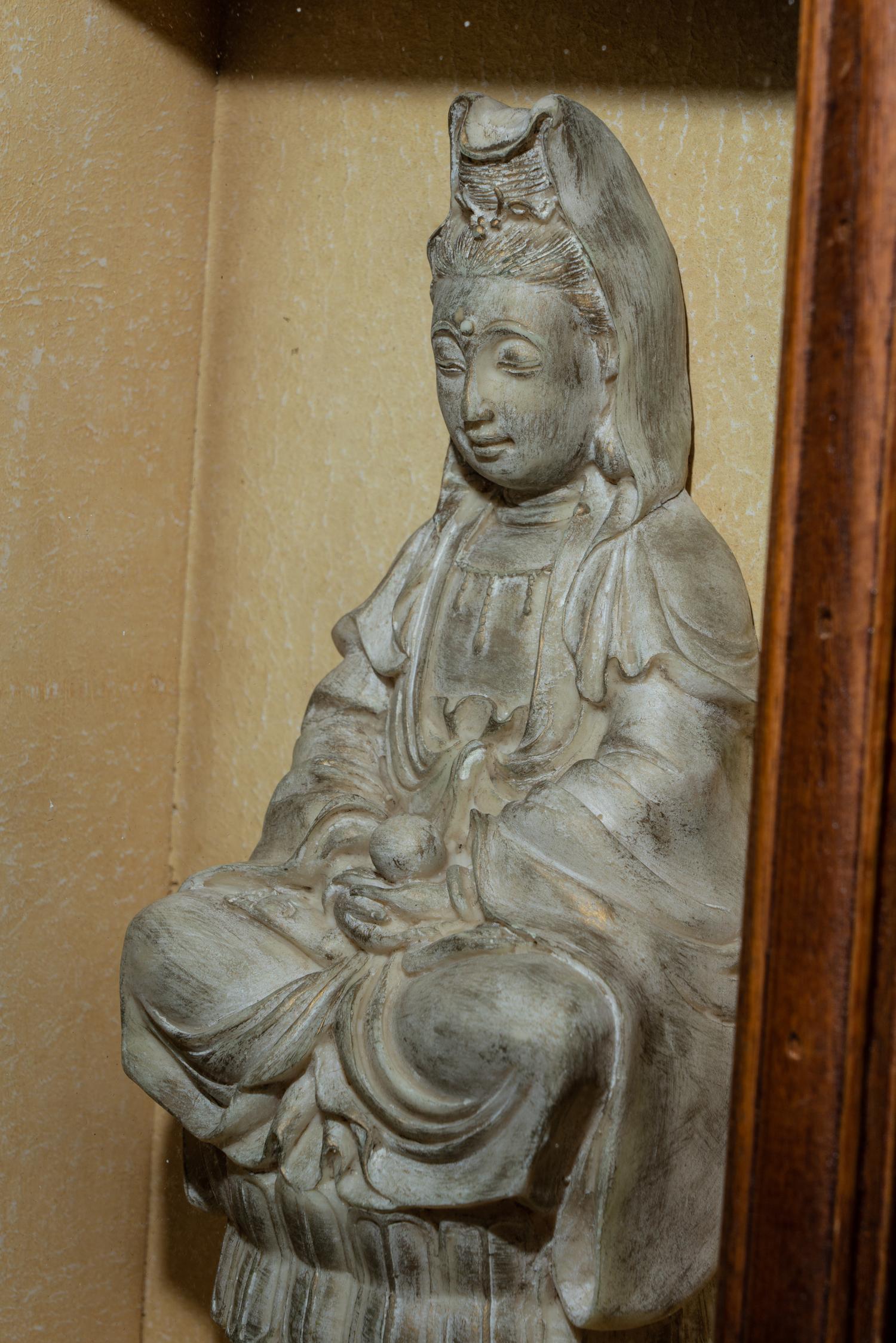 Two Chinese Figures of Guanyin