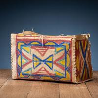 Sioux Painted Parfleche Box