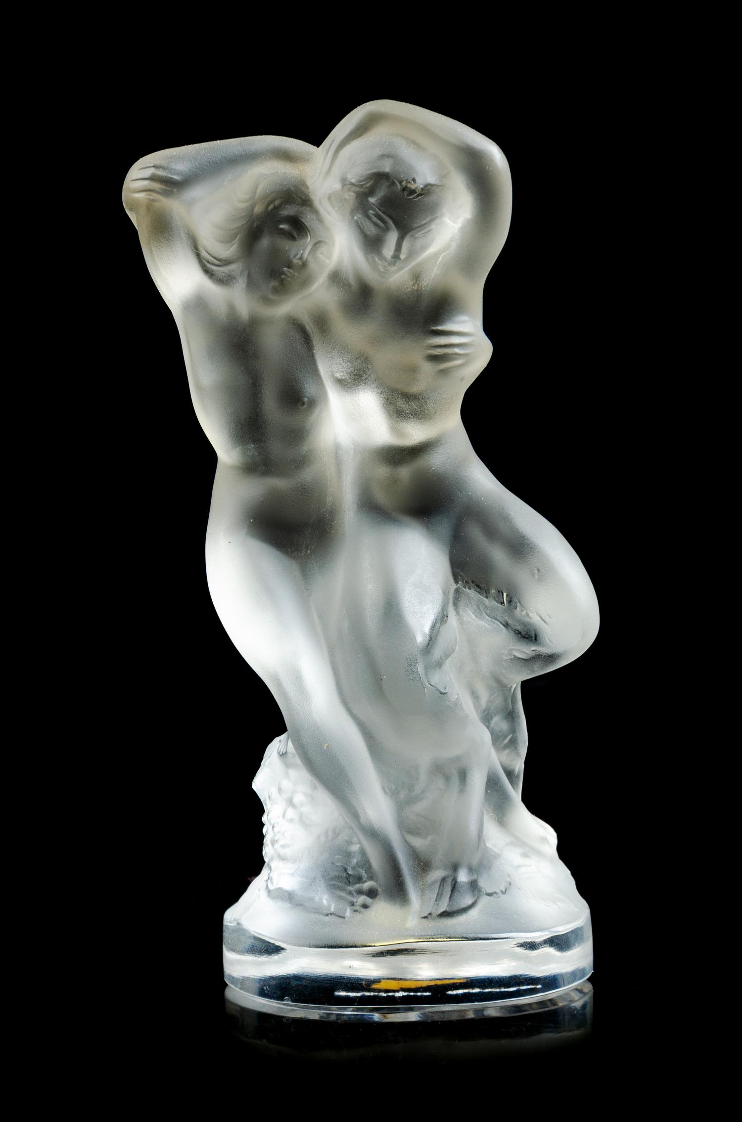 Lalique, France, 20th Century, Le Faune Figurine