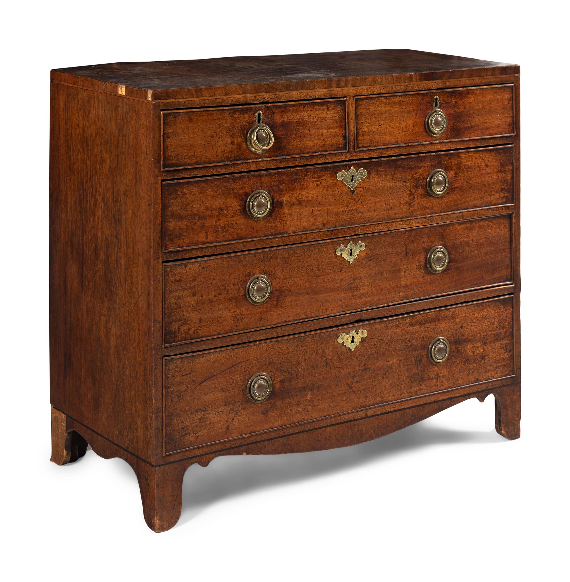 A George III Mahogany Chest of Drawers