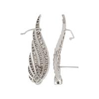 DIAMOND AND WHITE GOLD EARRINGS