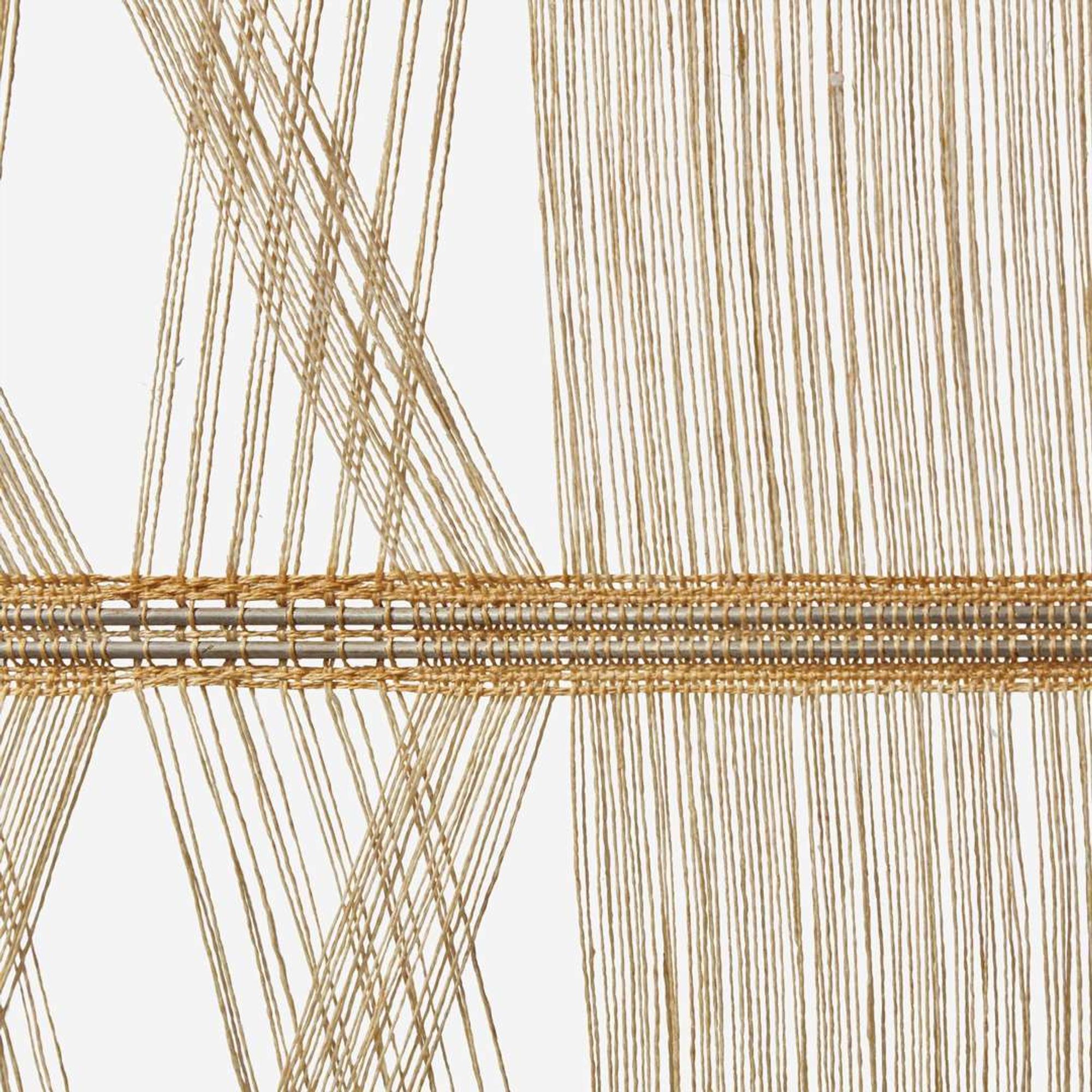 Peter Collingwood Workshop (British, active 1964-2008) "Macrogauze" Weaving, UK, circa 1970s