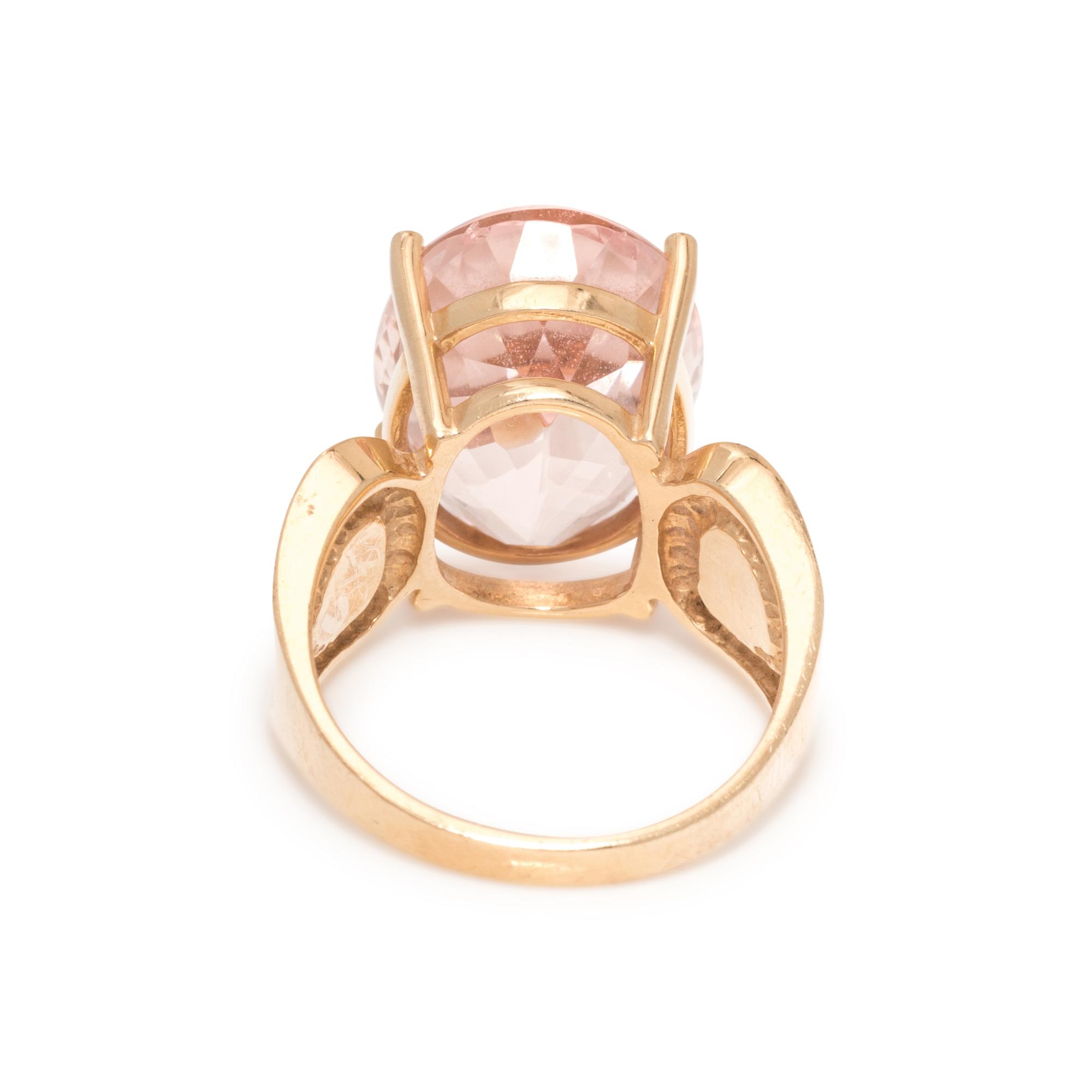 MORGANITE RING