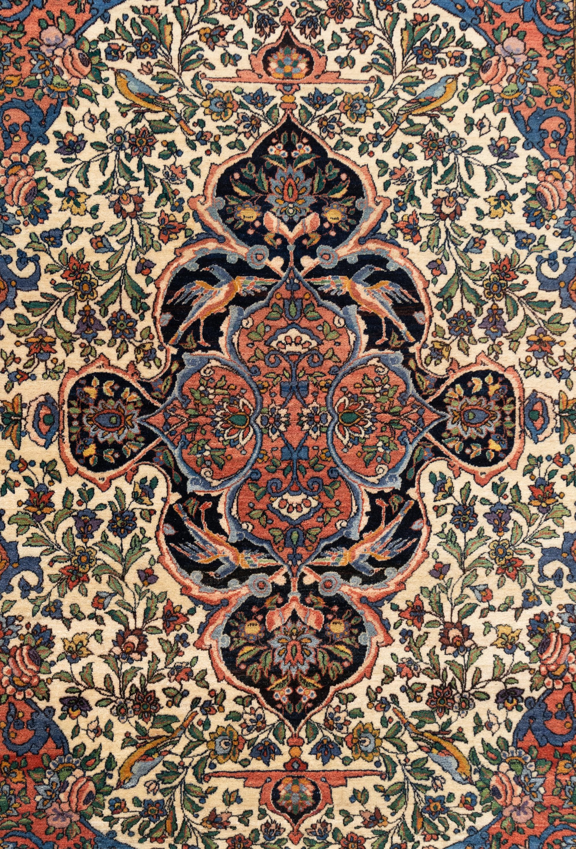 A Sarouk Wool Rug