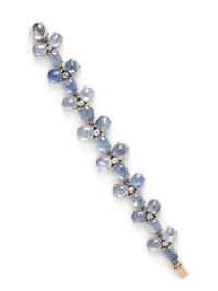 SEAMAN SCHEPPS, SAPPHIRE AND DIAMOND BRACELET