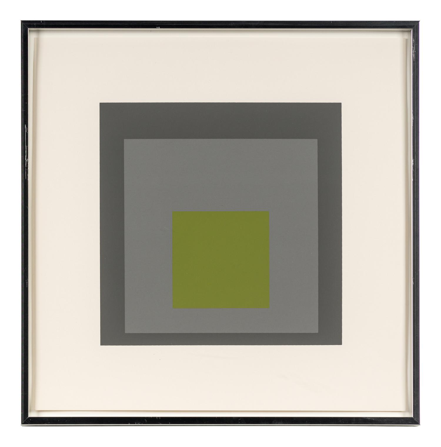 Homage to the Square (a group of nine from the portfolio of ten)