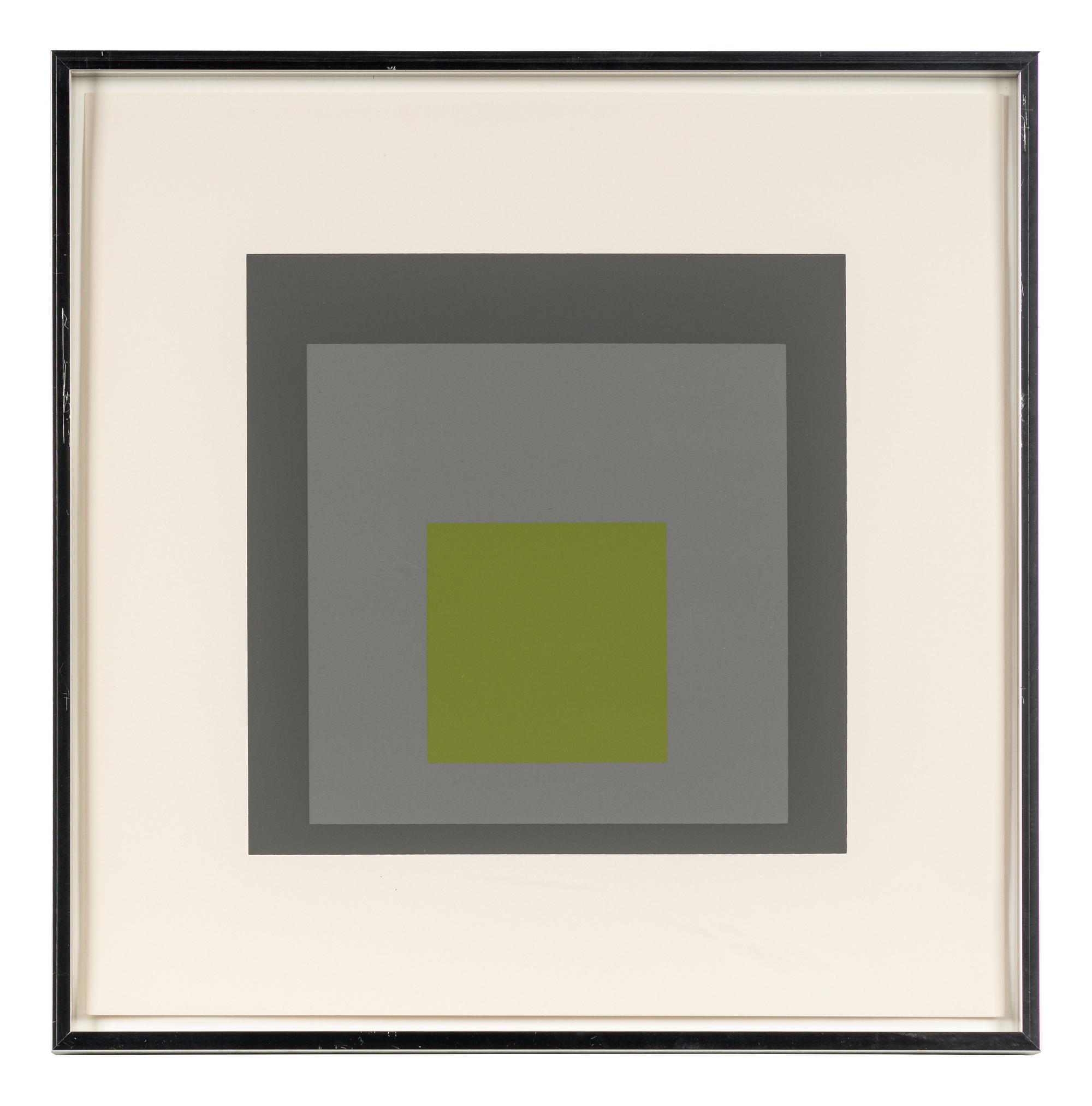 Homage to the Square (a group of nine from the portfolio of ten)