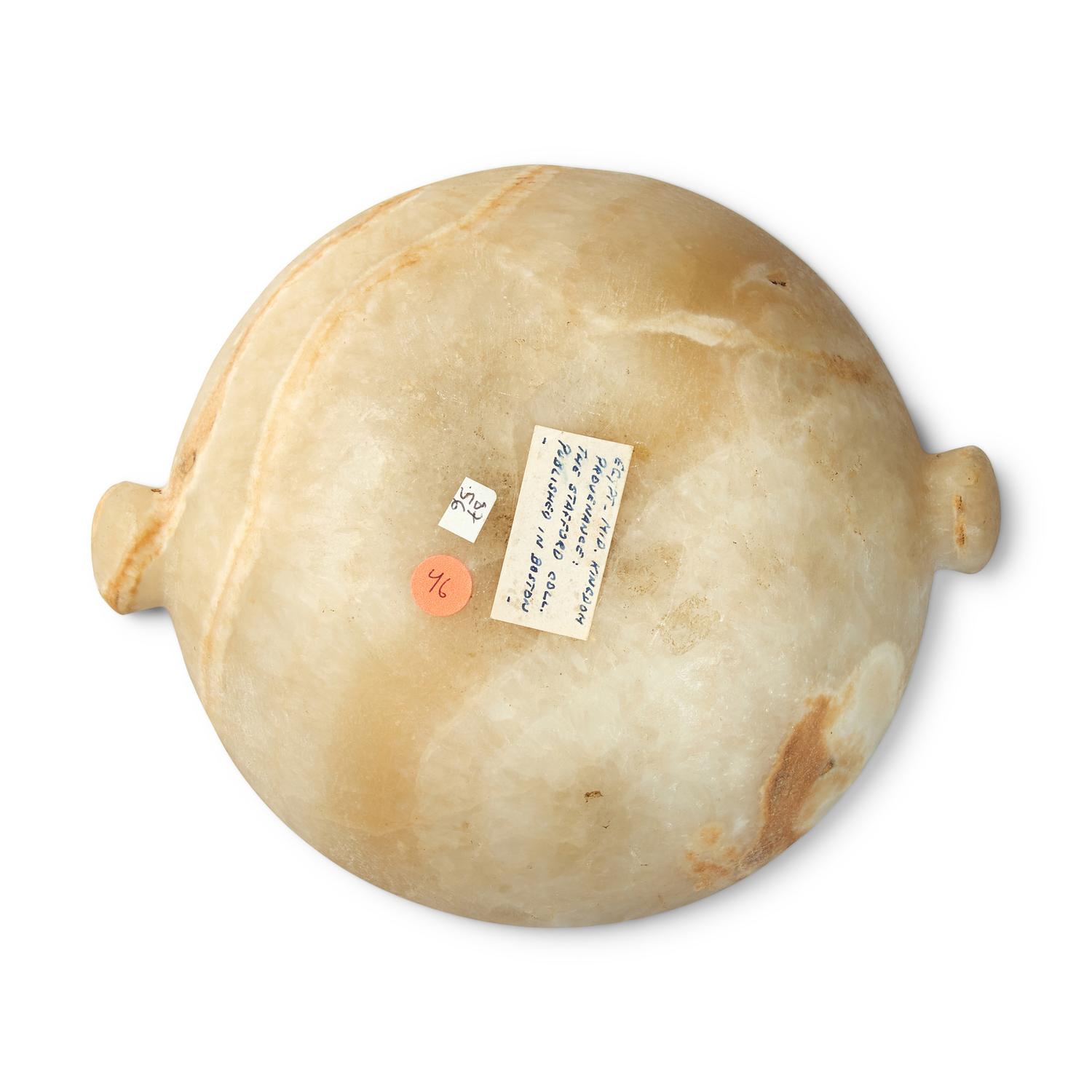 An Egyptian Alabaster Bowl