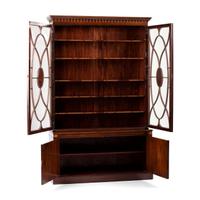 A Baker Georgian Style Mahogany Bookcase