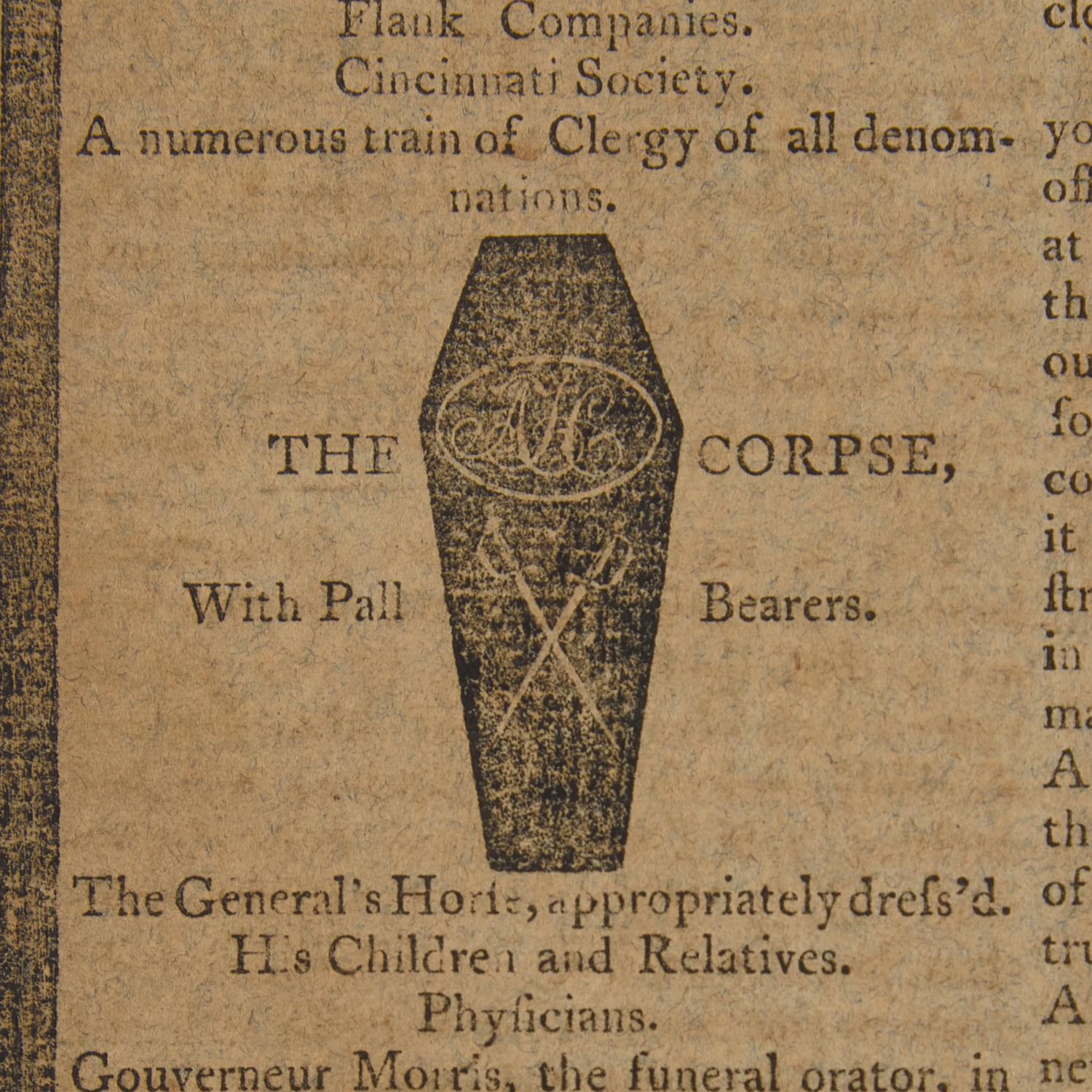 [American Newspapers] [Burr-Hamilton Duel] A Scarce Issue of this Connecticut Newspaper Largely Dedicated to the Aftermath of the Fatal Duel Between Alexander Hamilton and Aaron Burr