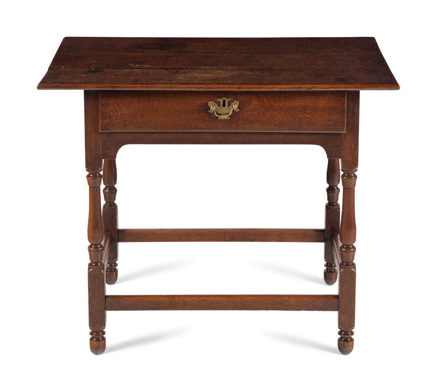 An English Oak Work Table