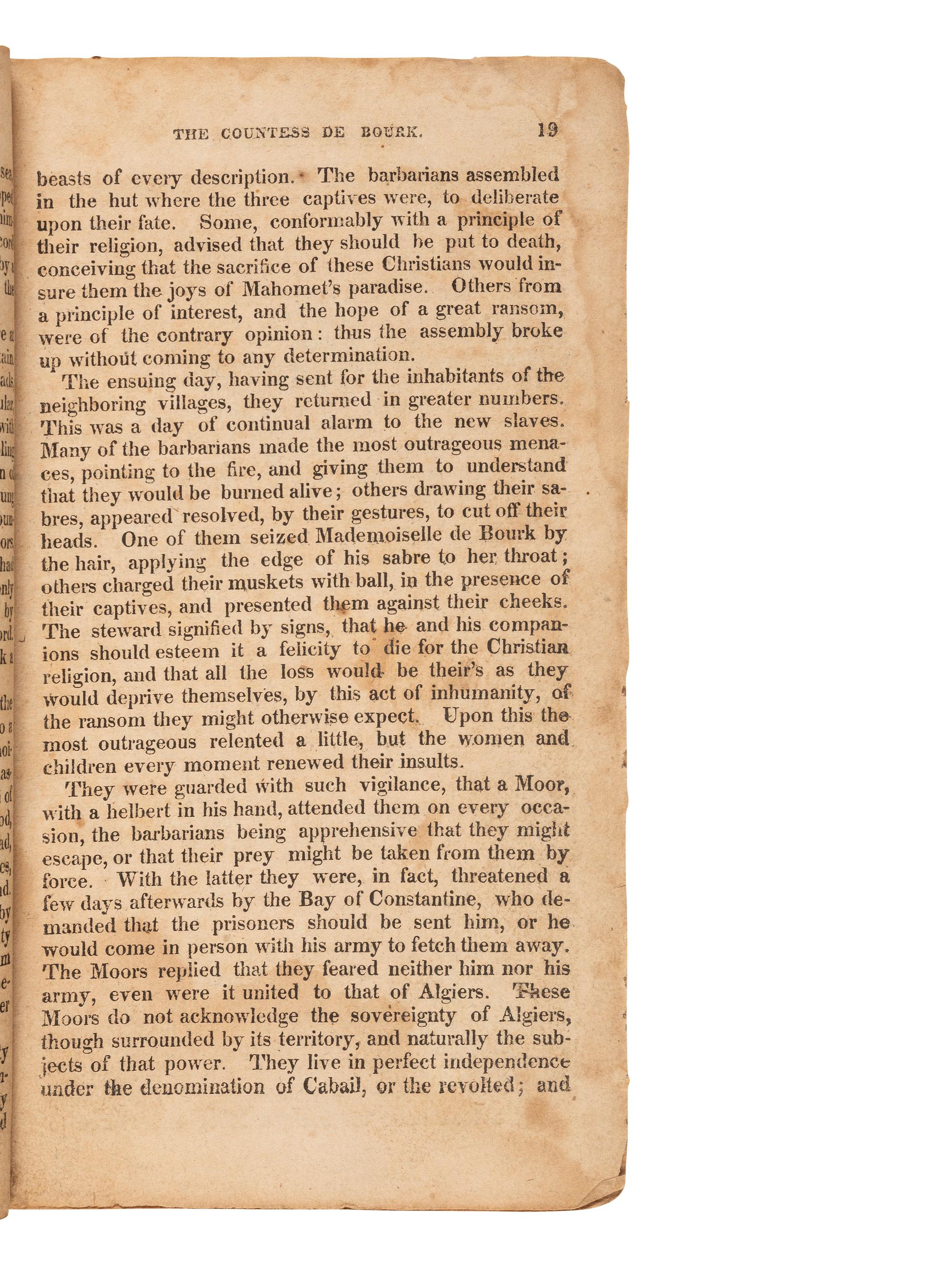 [SHIPWRECKS -- AMERICAN]. A group of 4 early 19th-century works about American shipwrecks, comprising: