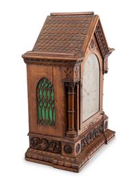 An English Oak Bracket Clock