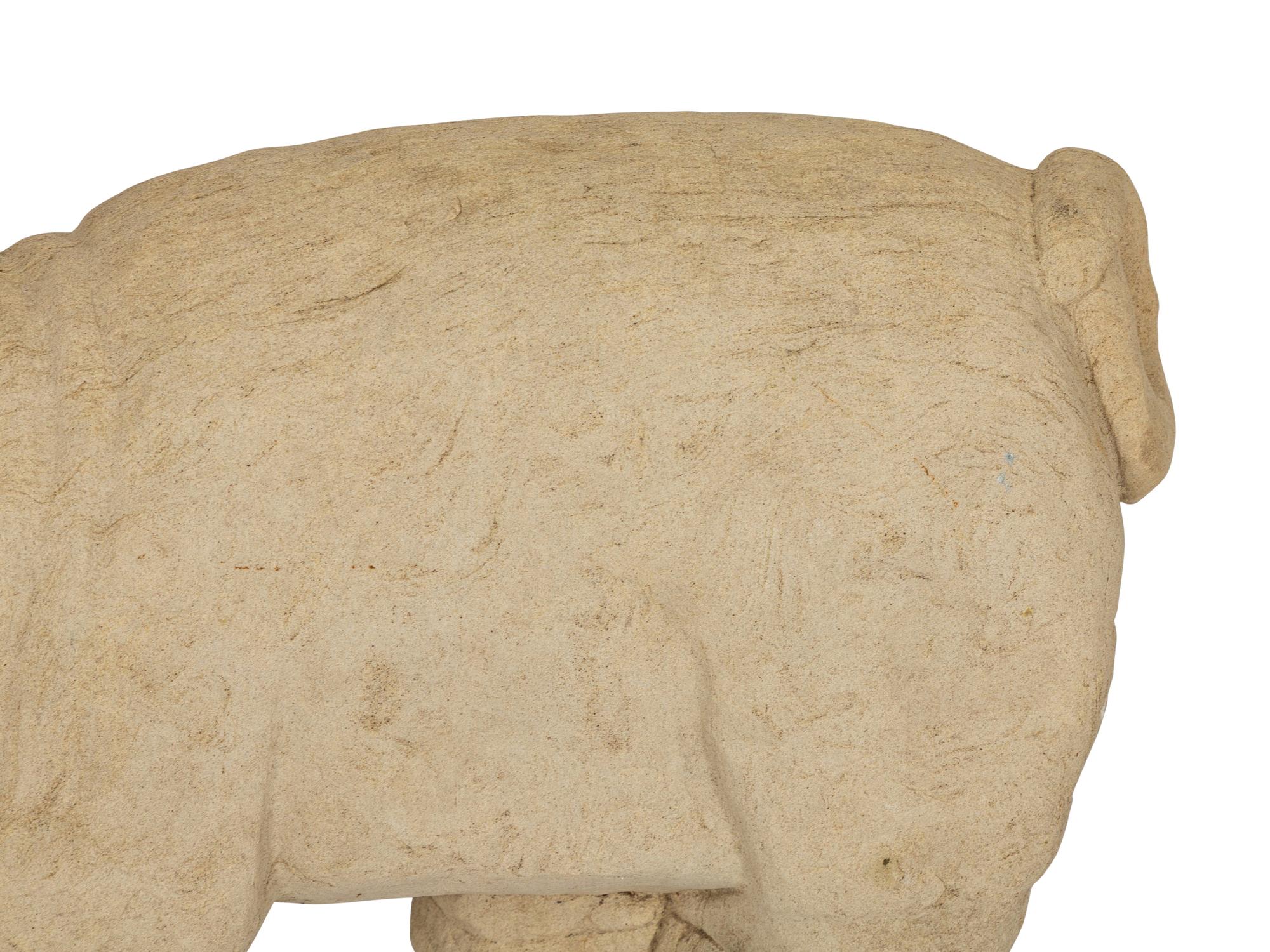 Pig and Child on Toy Horse (two works)