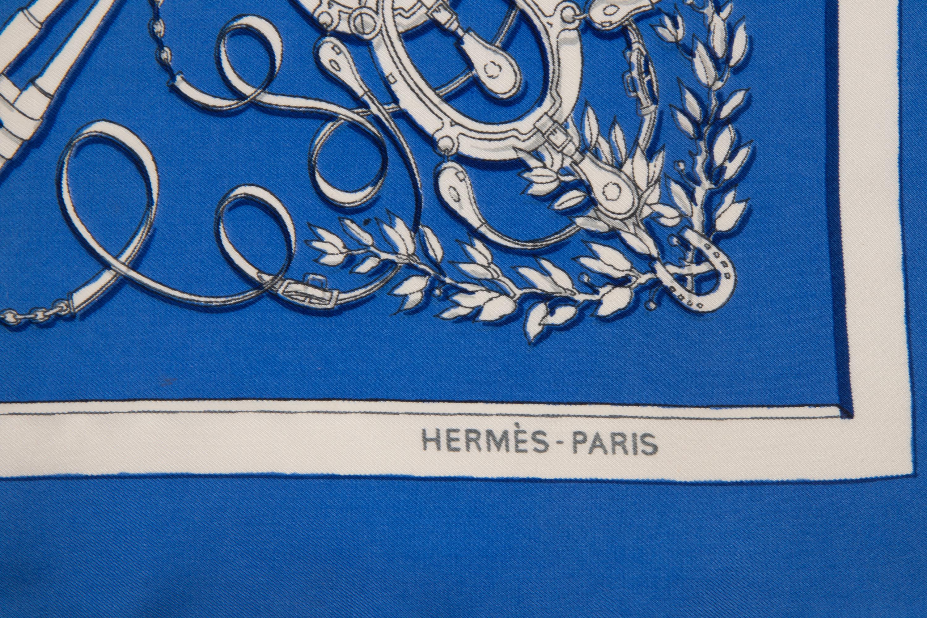 Two Hermès Scarves, 1959 & 1968