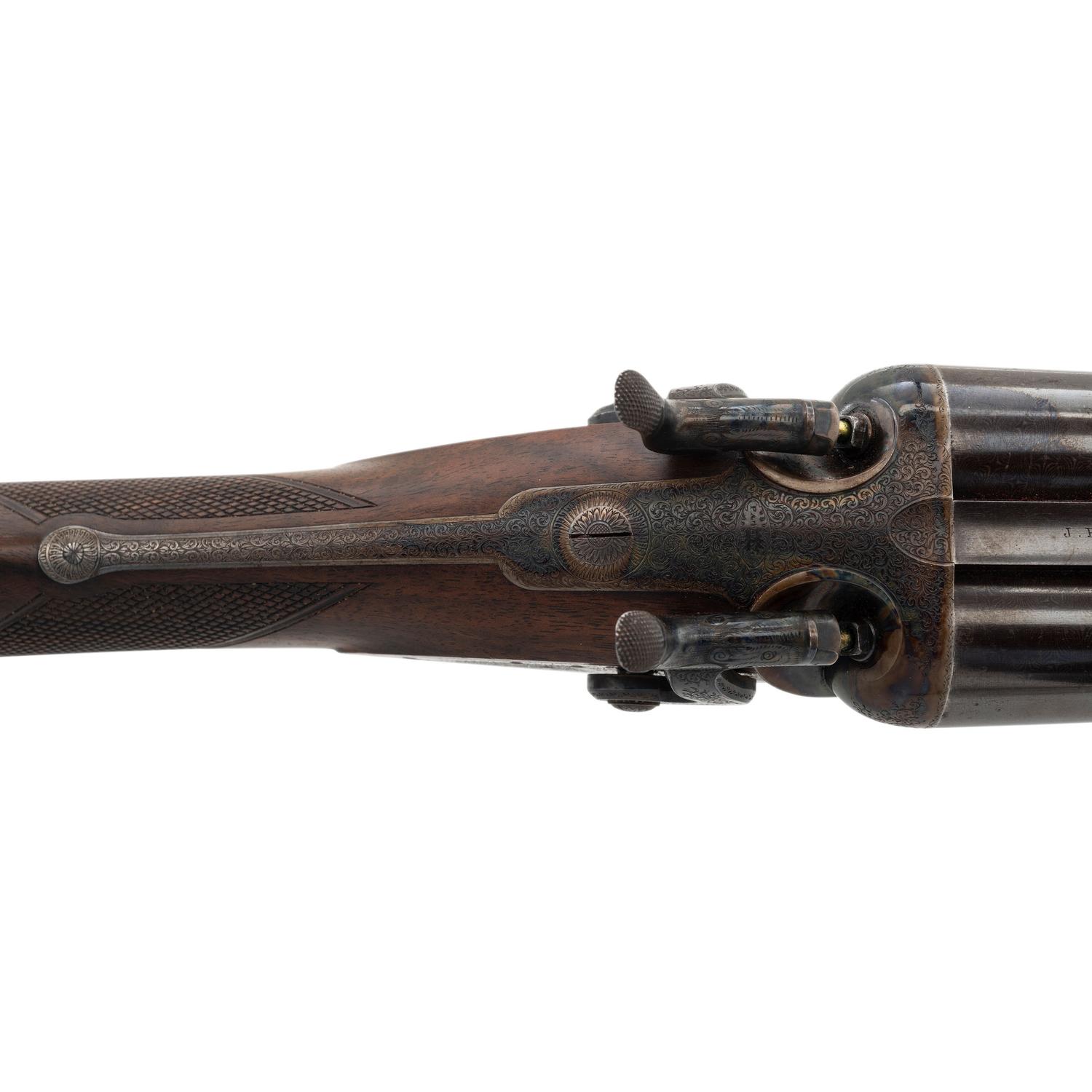 Purdey Hammer Gun 8 Gauge with Makers Case and Accessories