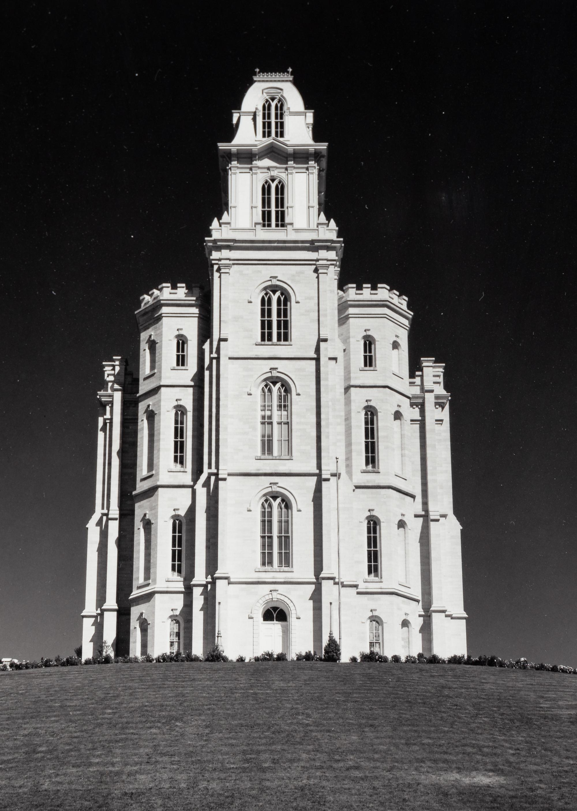Ansel Adams (1902-1984) Mormon Temple, Monti, Utah, 1948