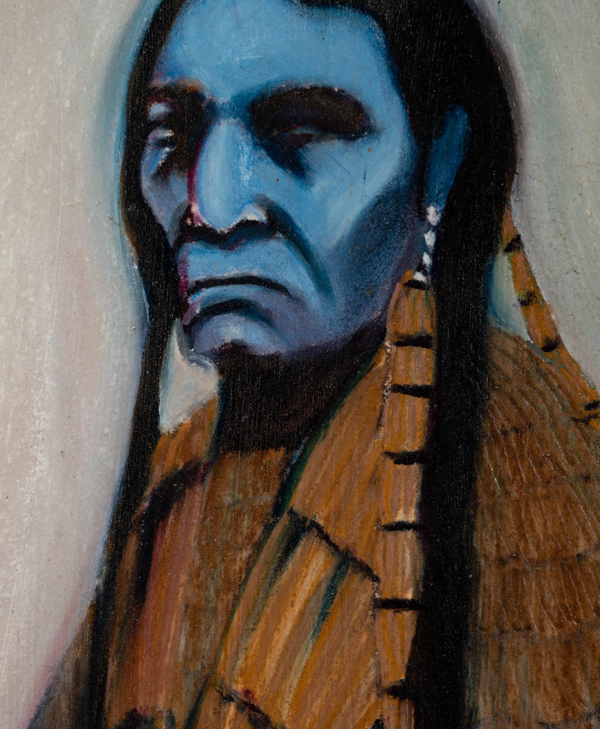 Portrait of an Indian