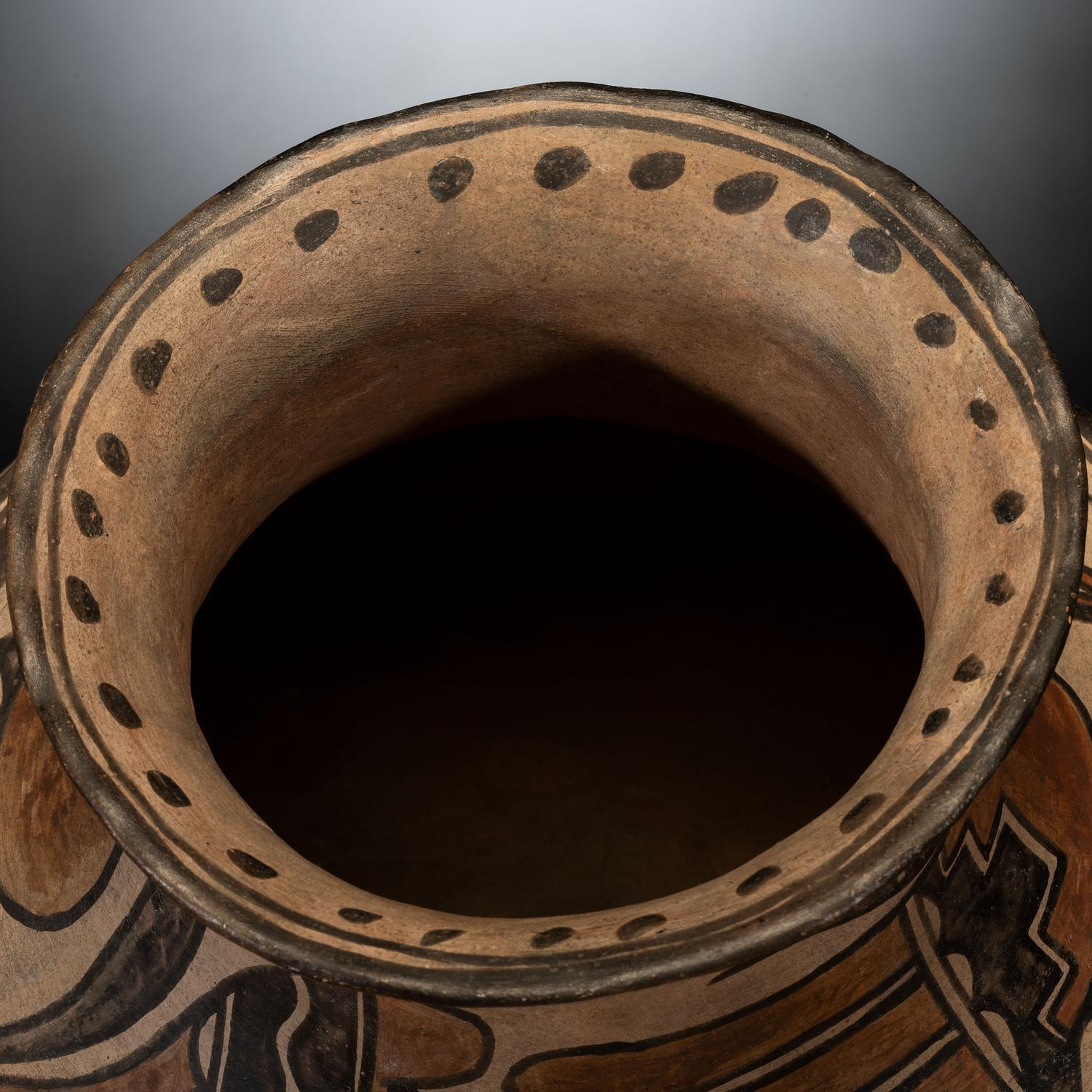 Polychrome Pottery Olla, ca 1910