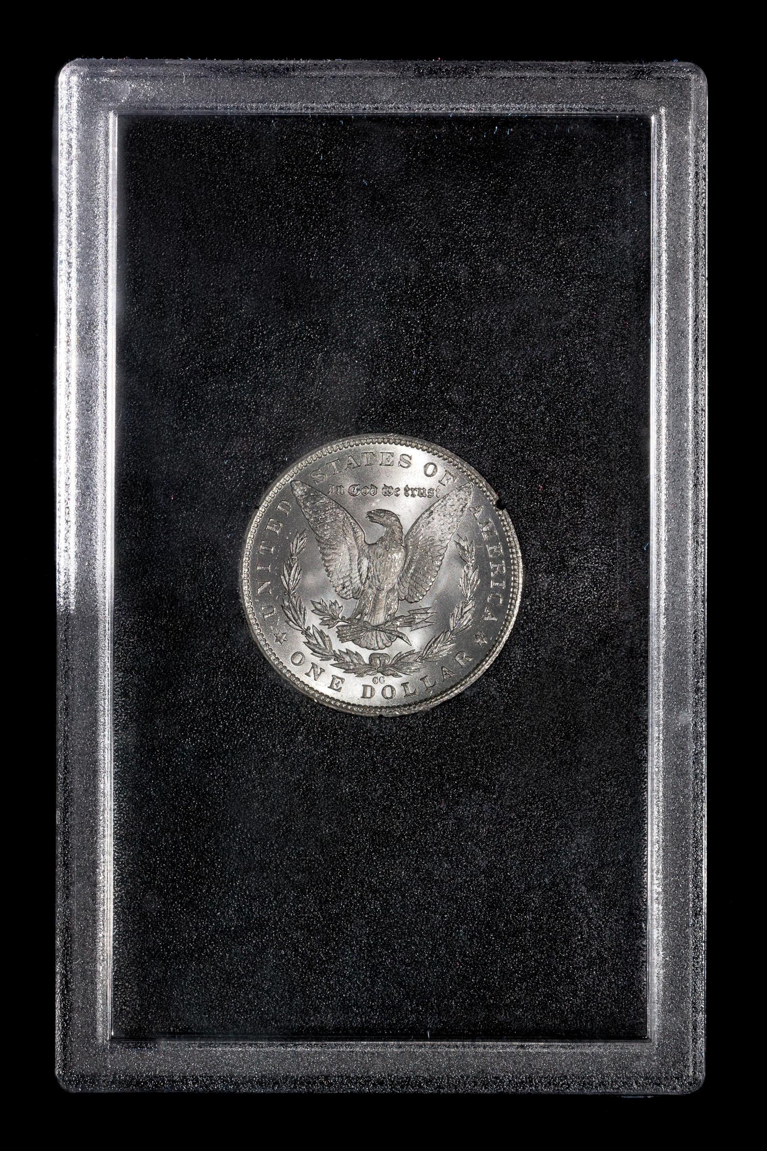 A United States 1885-CC GSA: Morgan Silver Dollar Coin