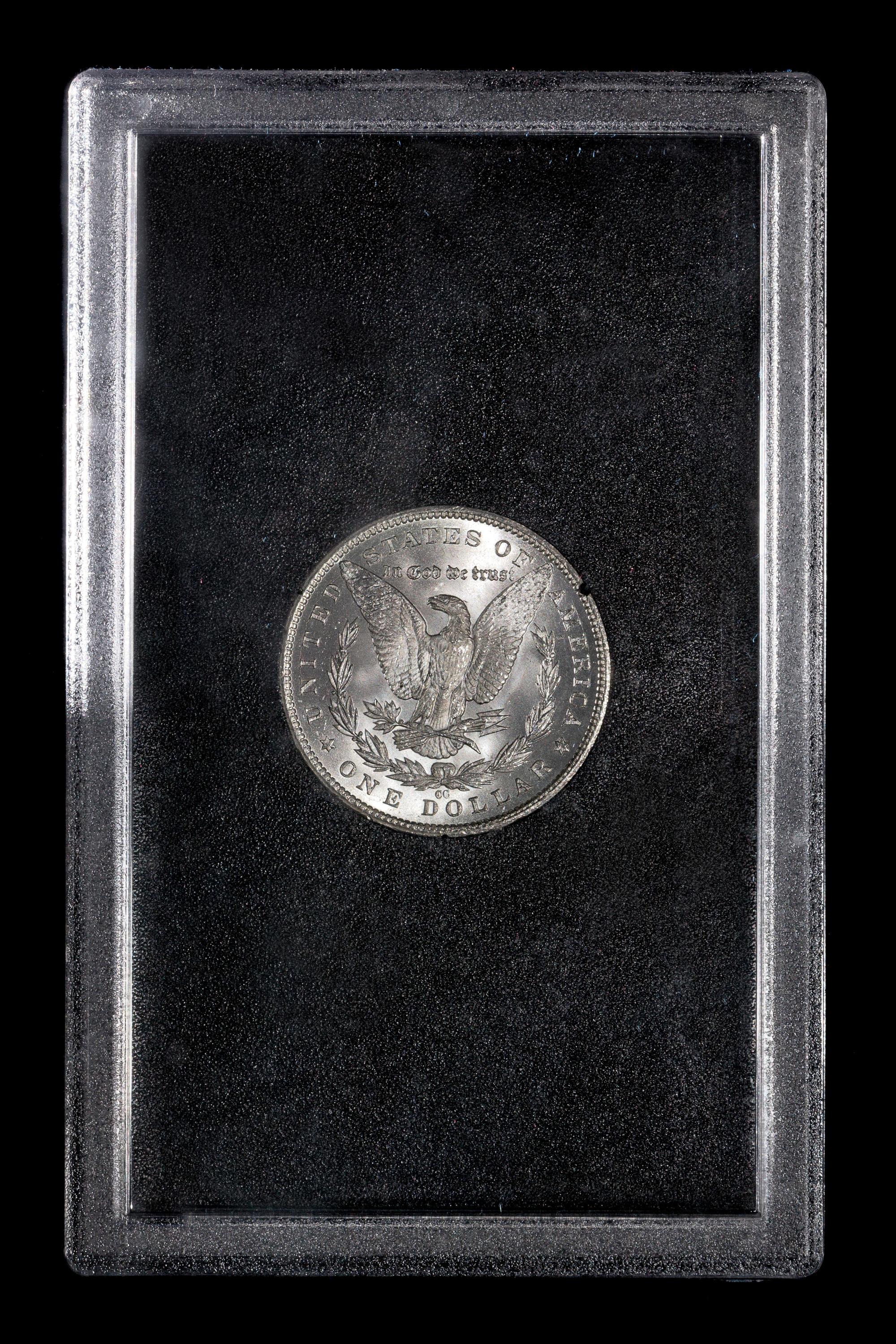 A United States 1885-CC GSA: Morgan Silver Dollar Coin