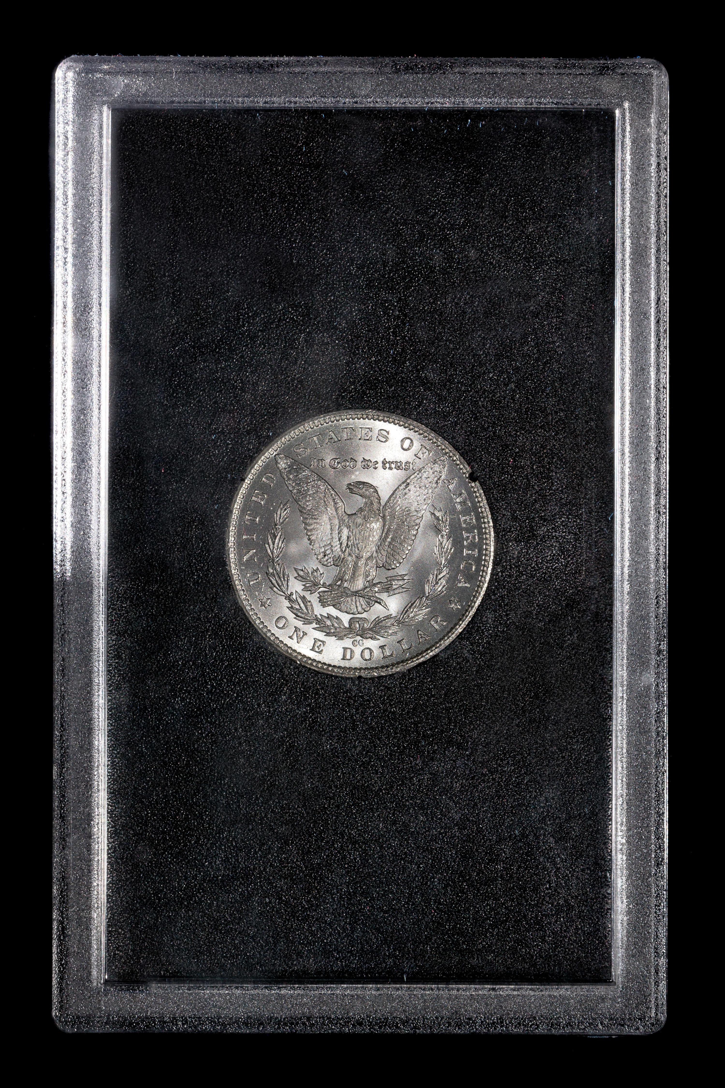 A United States 1885-CC GSA: Morgan Silver Dollar Coin