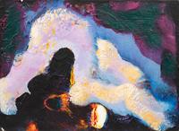 Whole Dawn, Half Egg, 1986 and Untitled (a pair of works)
