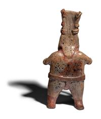 A Jalisco Terracotta Flute Player