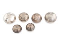 Miniature Silver Seed Jars