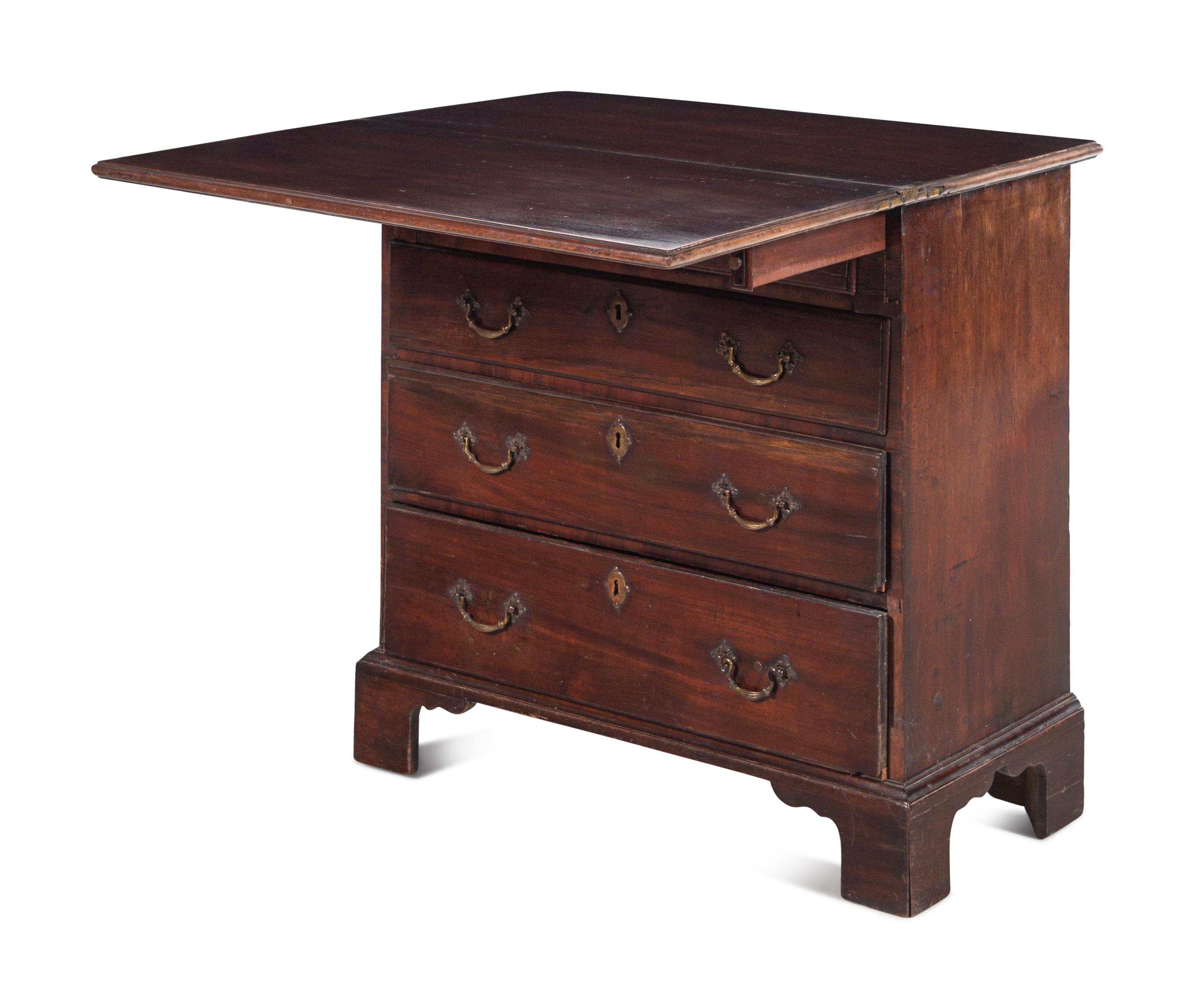 A George III Mahogany Bachelor's Chest of Drawers