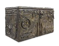 Paul Evans (American, 1931-1987), DIRECTIONAL, 1972, wall-mounted cabinet