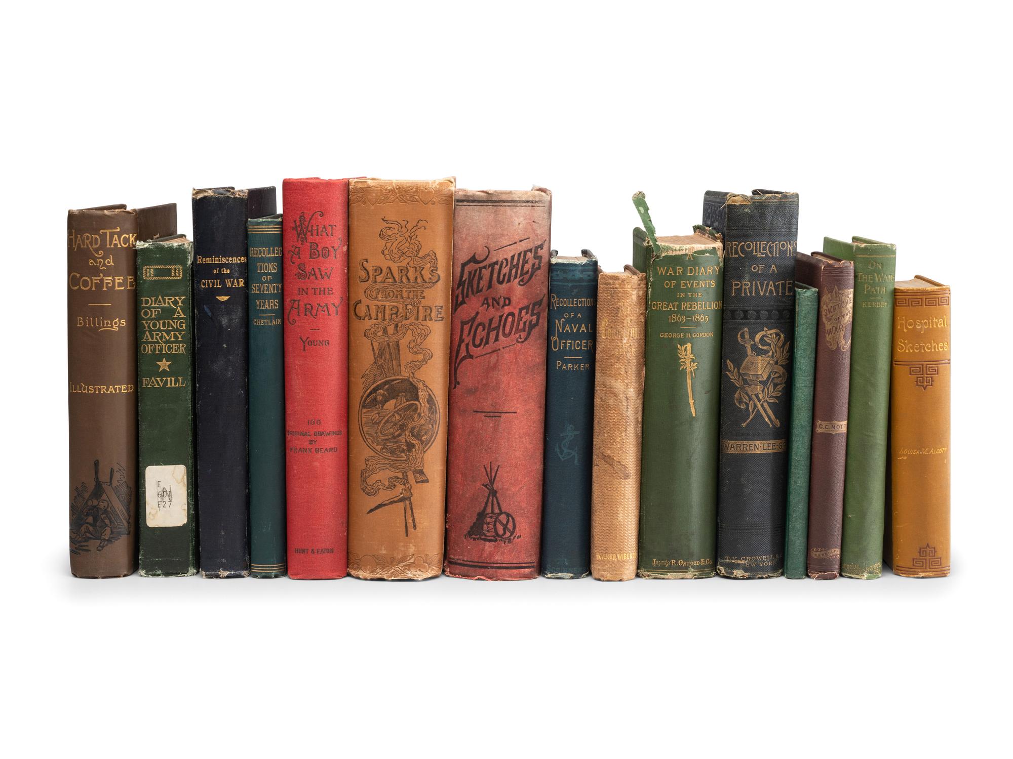 [CIVIL WAR - SOLDIERS' NARRATIVES]. A collection of soldiers' narratives and memoirs, comprising: