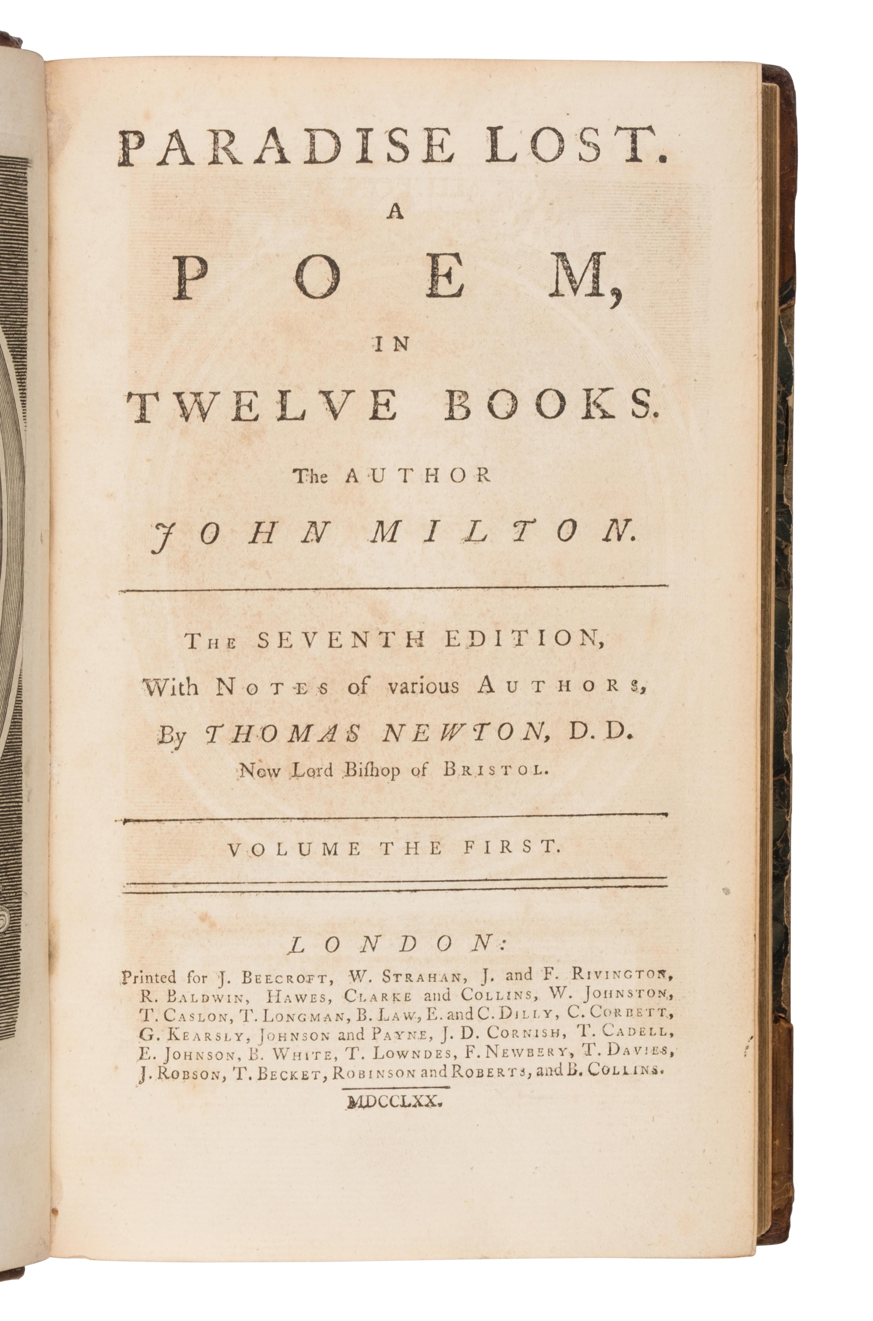 [Literature] Milton John. Paradise Lost