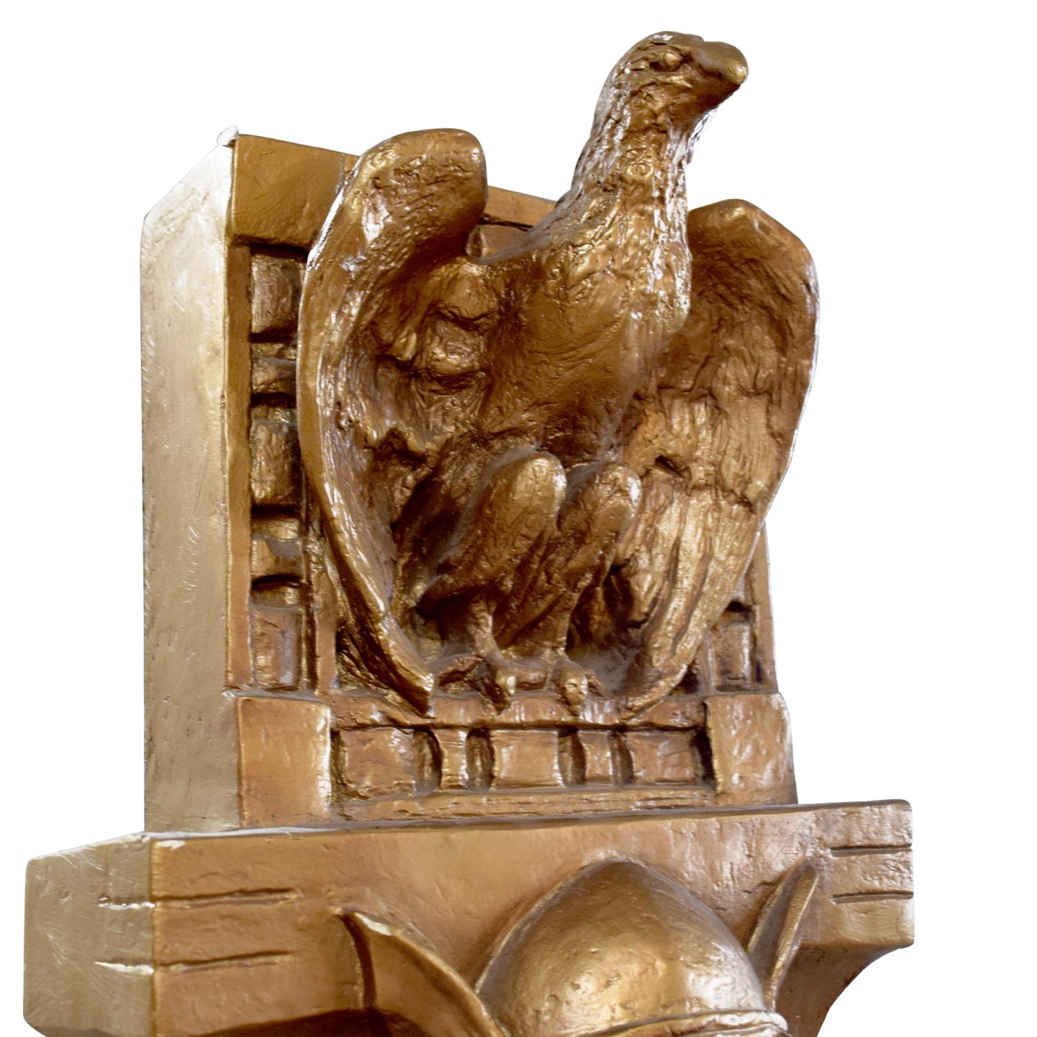 A Composition Column 10.25" W x 7" D x 83" H — United States, Circa 1931