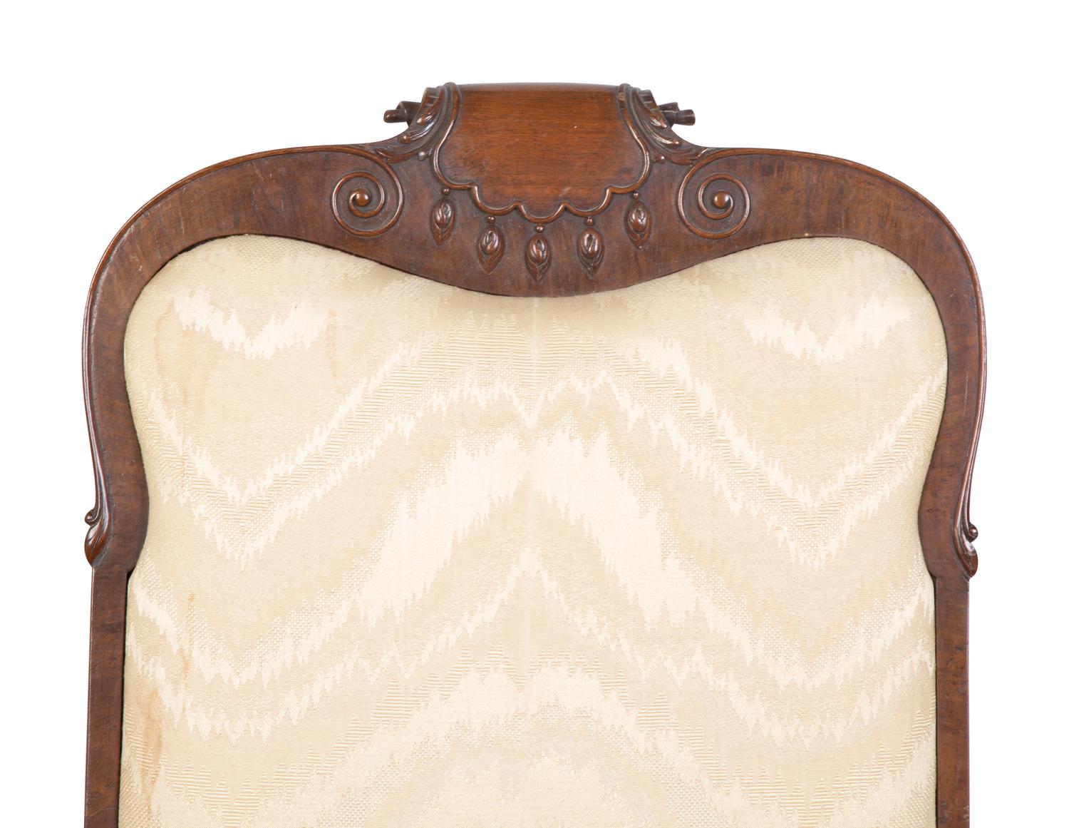 A Pair of Continental Mahogany Armchairs — 19TH/20TH CENTURY