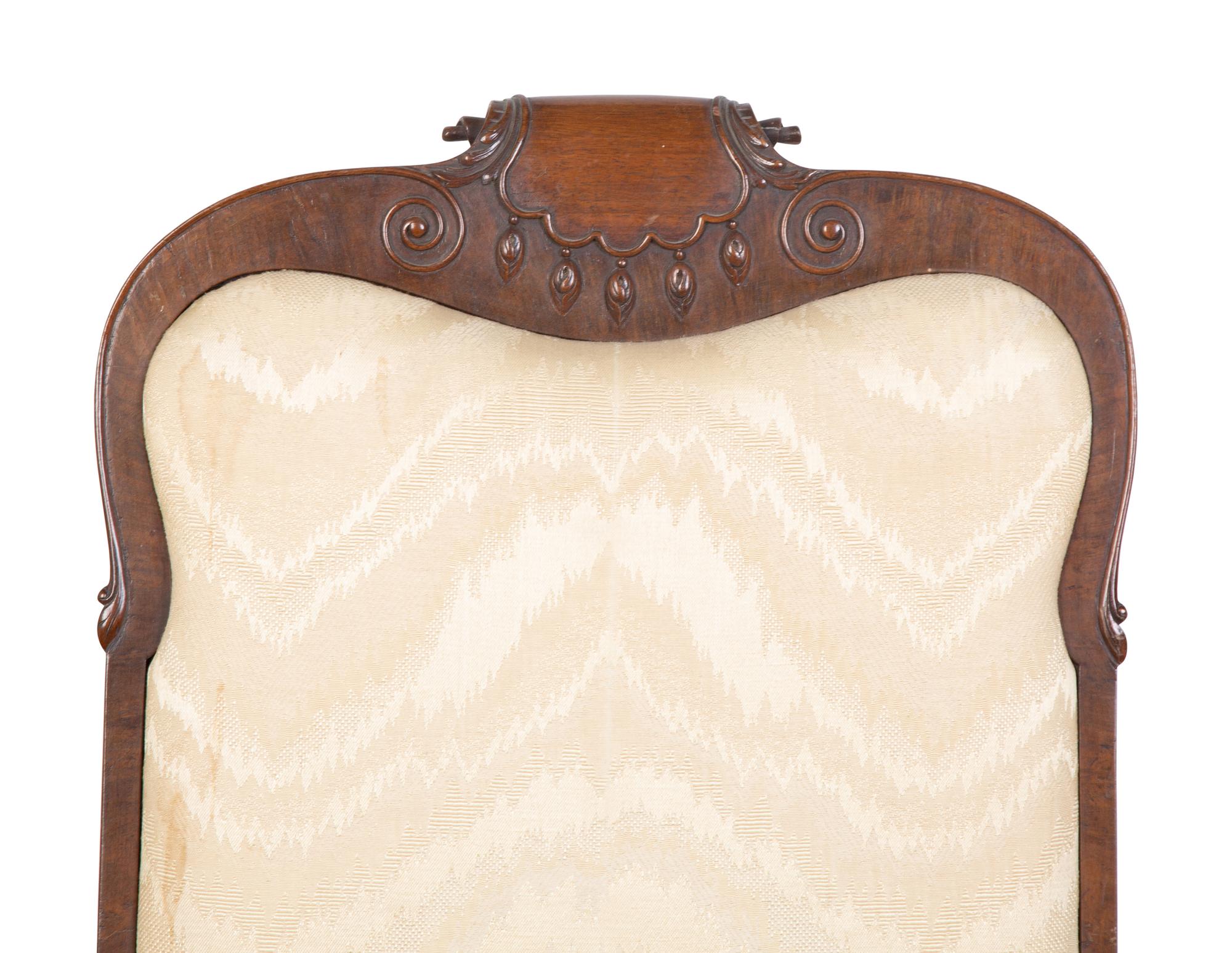 A Pair of Continental Mahogany Armchairs — 19TH/20TH CENTURY