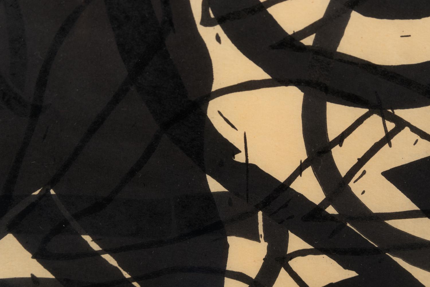 A group of seven lithographs titled I-VII