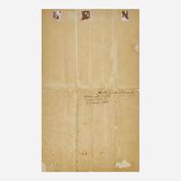 [Americana] Hancock, John Manuscript Document, signed