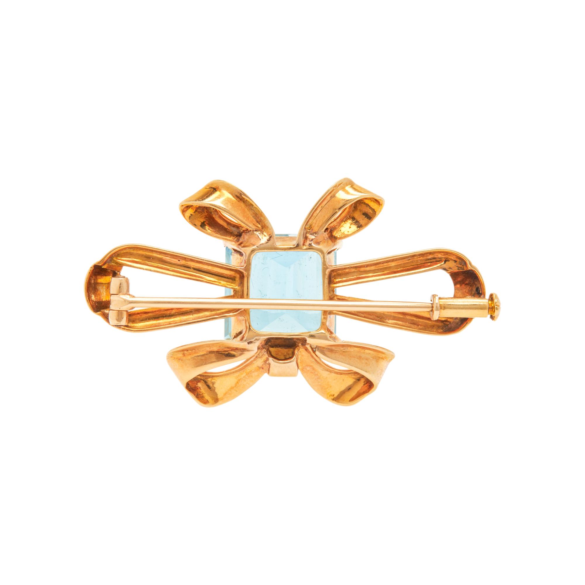 YELLOW GOLD AND AQUAMARINE JEWELRY