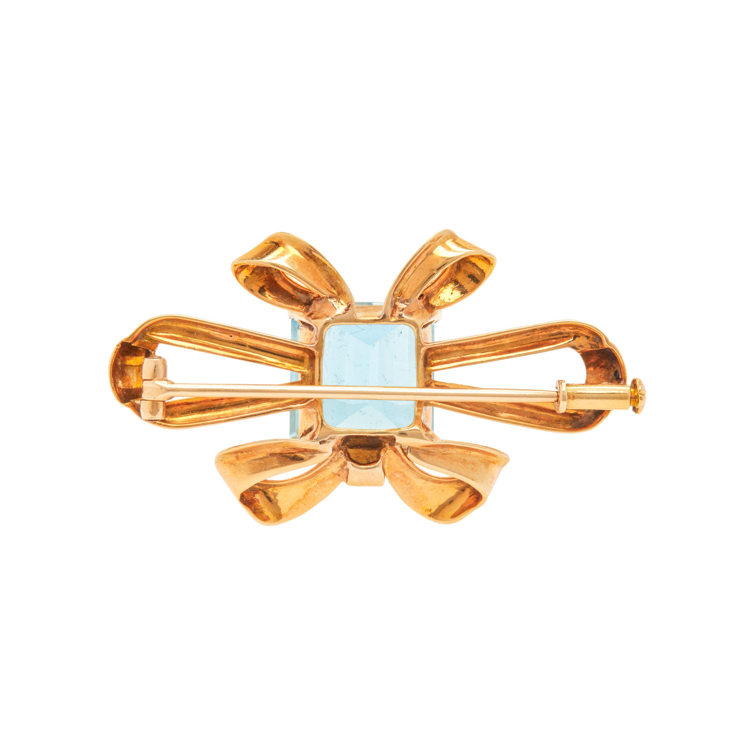 YELLOW GOLD AND AQUAMARINE JEWELRY