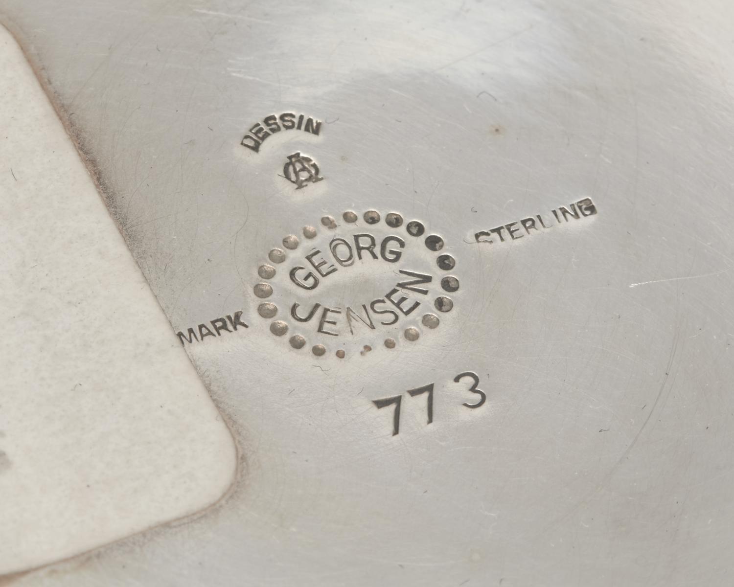 A Gundorph Albertus Designed Georg Jensen Silver Bowl